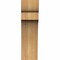 Ekena Millwork Yorktown Rough Sawn Corbel, Western Red Cedar, 4"W x 6"D x 14"H COR04X06X14YOR00RWR - alternate 2